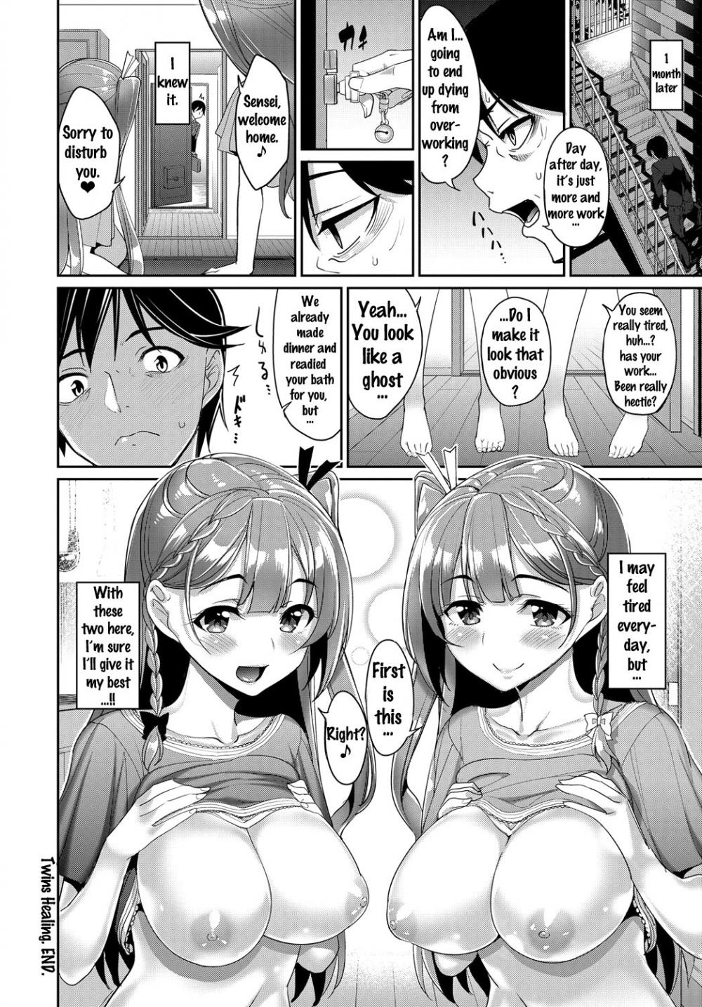 Hentai Manga Comic-Twins Healing-Read-22